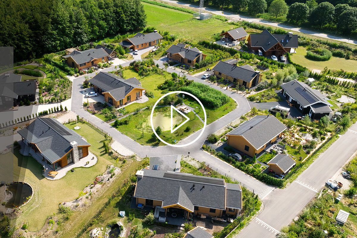 Log Home Drone Footage MIMEMA